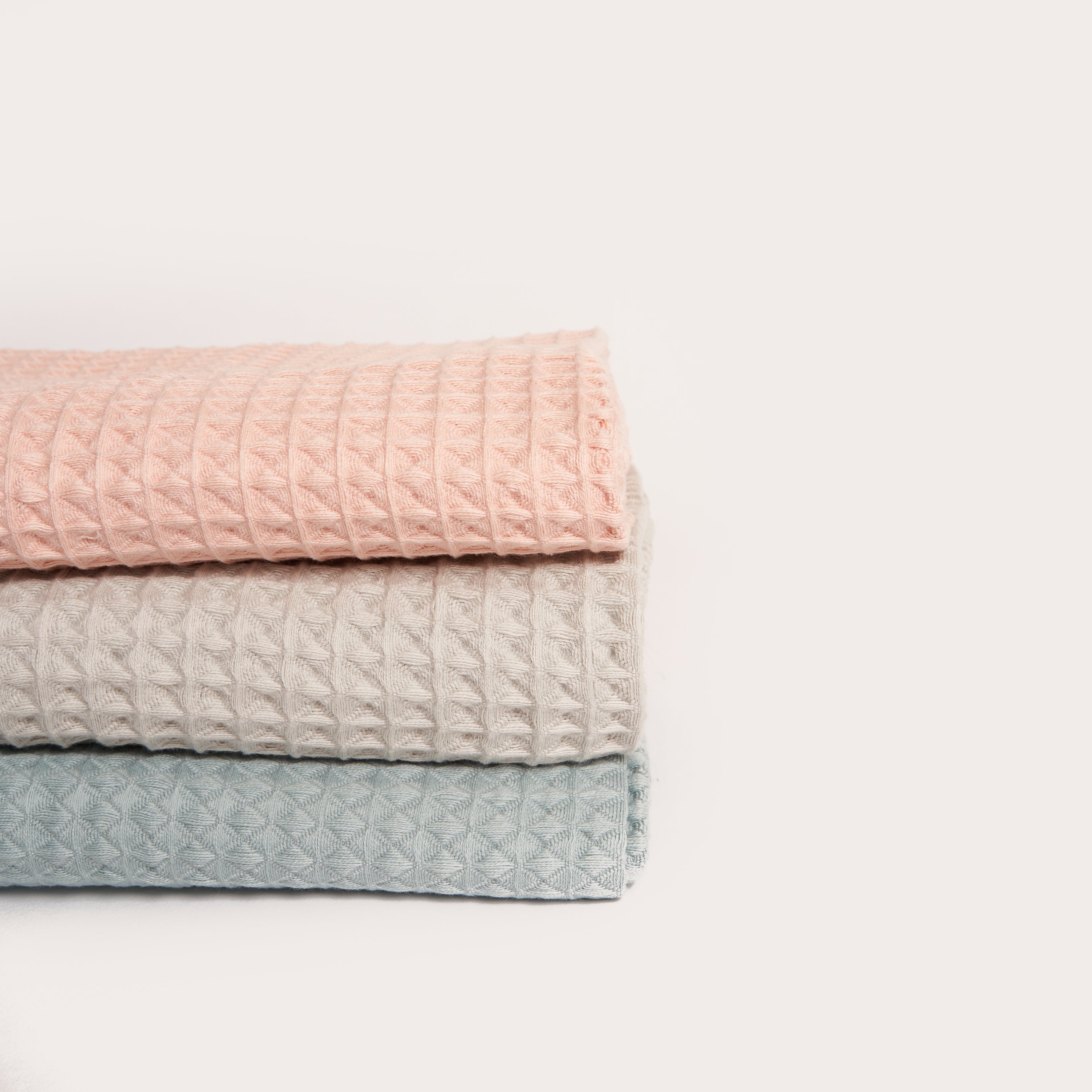 Organic waffle online towels